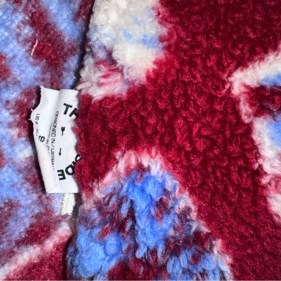 The Anthropologie x Upside Harlow Quarter Zip Fleece Jacket. - Picture 7 of 8